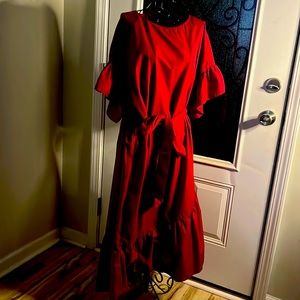 SHEIN Res Dress with Ruffles